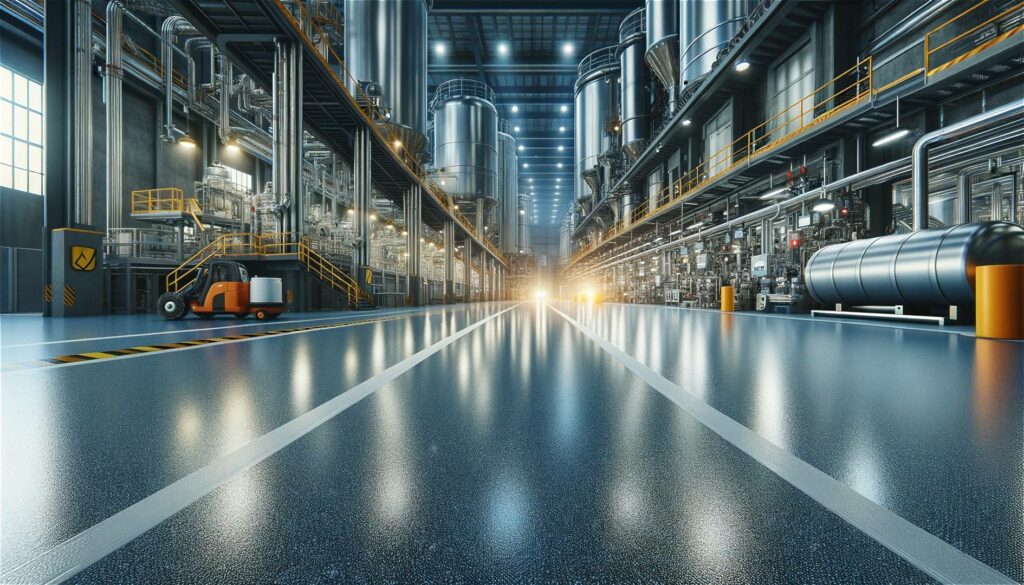 Epoxidharzboeden fuer Produktions und Industriebereiche 2